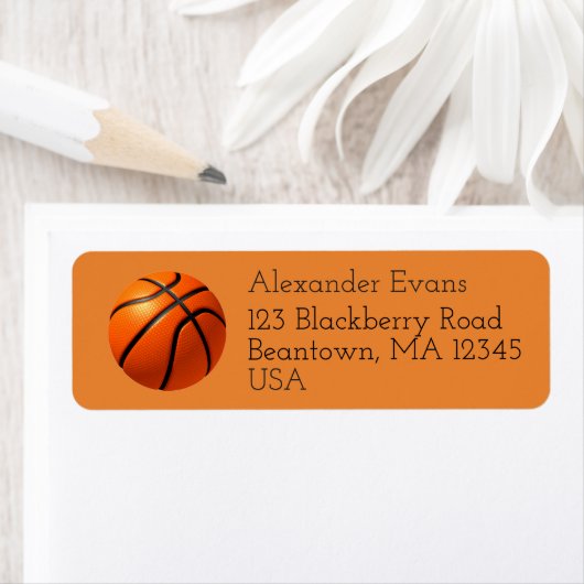 Basketball Etiket (Insitu)