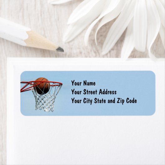 Basketball. Etiket (Insitu)