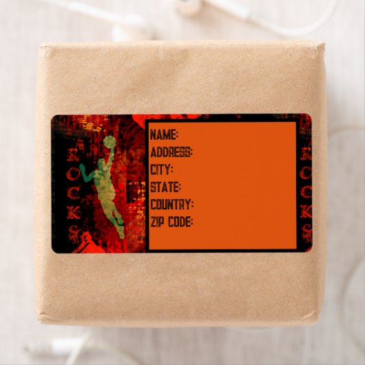 BASKETBALL ETIKET (Insitu)