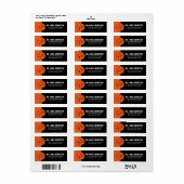 Basketball Etiket (Full Sheet)