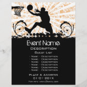 Basketball Event Promotion Flyer (Voorkant)