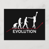 Basketball Evolution Briefkaart (Voorkant)