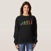 Basketball Evolution Gift for Basketball Pla Trui (Voorkant volledig)