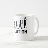 Basketball Evolution Koffiemok (Voorkant rechts)