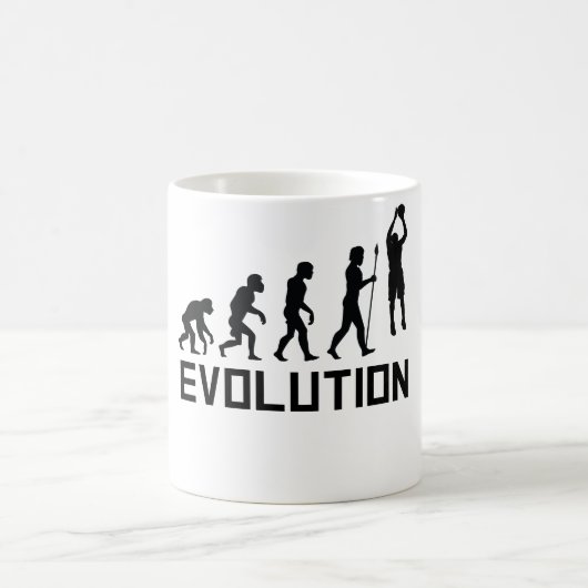 Basketball Evolution Koffiemok (Center)