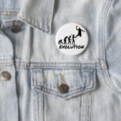 Basketball Evolution Ronde Button 5,7 Cm (In situ)