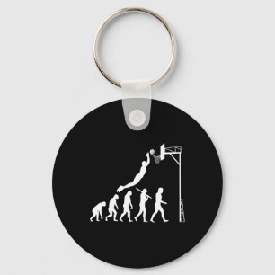 Basketball Evolution Sleutelhanger
