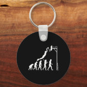Basketball Evolution Sleutelhanger (Voorkant)