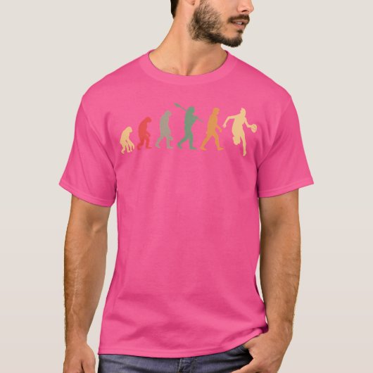 Basketball Evolution T-shirt (Voorkant)