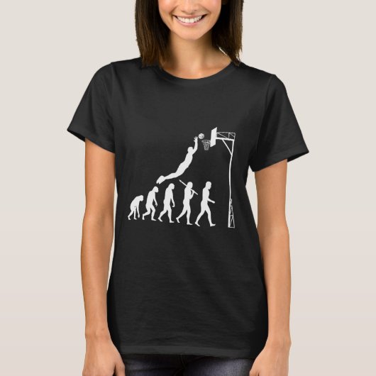 Basketball Evolution T-shirt (Voorkant)