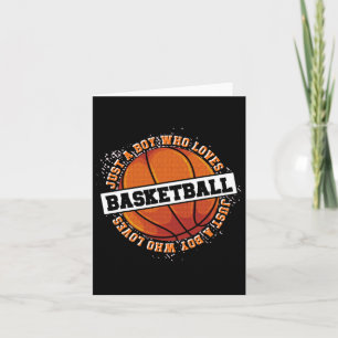 Basketball Fan Basketball Player Boys Sport Basket Kaart