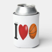 Basketball Fan Blikjeskoeler (Blikje Voorkant)