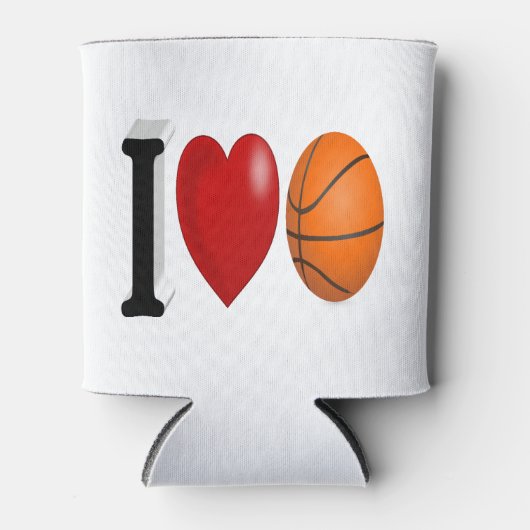 Basketball Fan Blikjeskoeler (Voorkant)