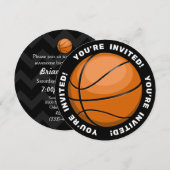 Basketball Fan Kaart (Voorkant / Achterkant)