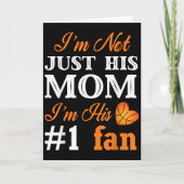 Basketball Fan Mom Quote Shirt Mothers Day Gift Fo Kaart (Voorkant)