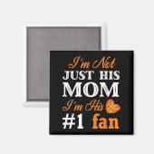 Basketball Fan Mom Quote Shirt Mothers Day Gift Fo Magneet (Voorkant / Achterkant)