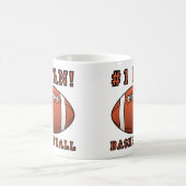 Basketball Fan not Funny Mug or Travel Bug Koffiemok (Center)