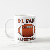Basketball Fan not Funny Mug or Travel Bug Koffiemok (Links)