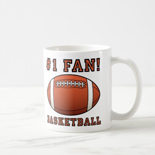 Basketball Fan not Funny Mug or Travel Bug Koffiemok (Rechts)