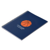 Basketball Fan Notitieboek (Linkerzijde)