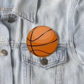 Basketball Fan Ronde Button 7,6 Cm (In situ)