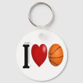 Basketball Fan Sleutelhanger (Voorkant)