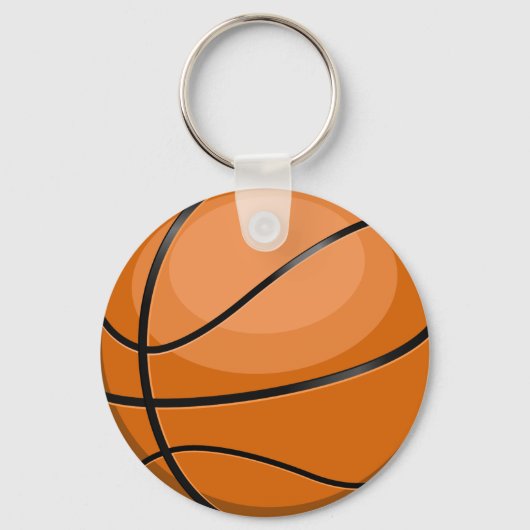 Basketball Fan Sleutelhanger (Voorkant)