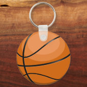 Basketball Fan Sleutelhanger (Voorkant)