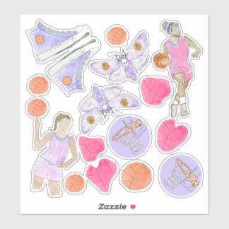 Basketball Fan Sticker