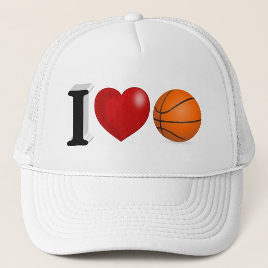 Basketball Fan Trucker Pet (Voorkant)