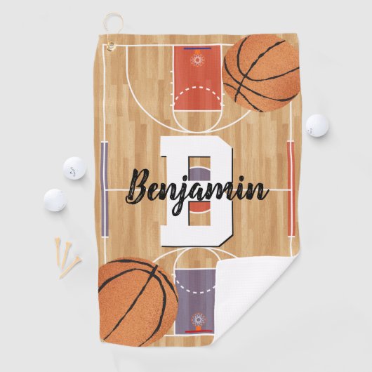 Basketball Fans Golfhanddoek (Insitu)