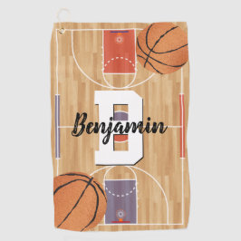 Basketball Fans Golfhanddoek