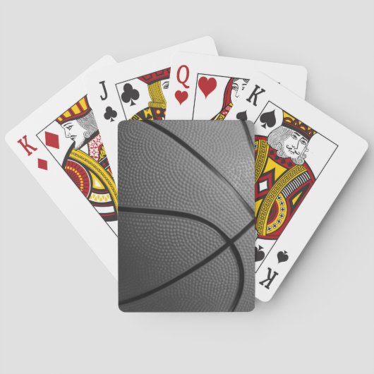 Basketball-fiets speelkaartjes pokerkaarten (Achterkant)