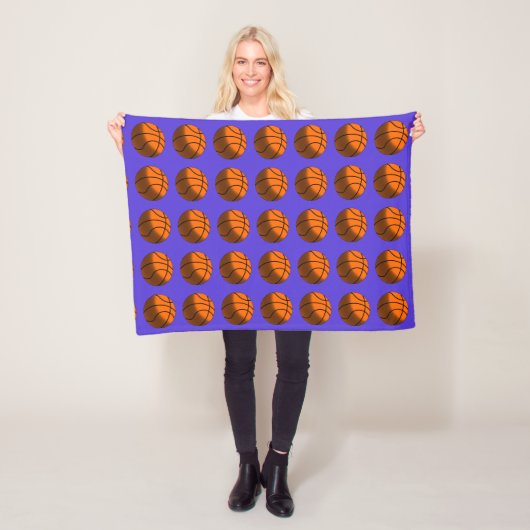 Basketball Fleece Blanket Deken (In situ)