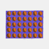 Basketball Fleece Blanket Deken (Voorkant (Horizontaal))