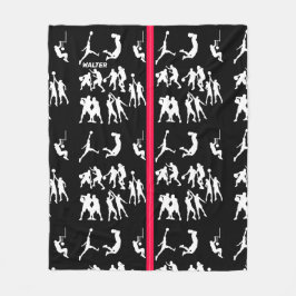 Basketball Fleece Deken