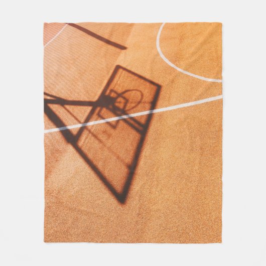 Basketball Fleece Deken (Voorkant)