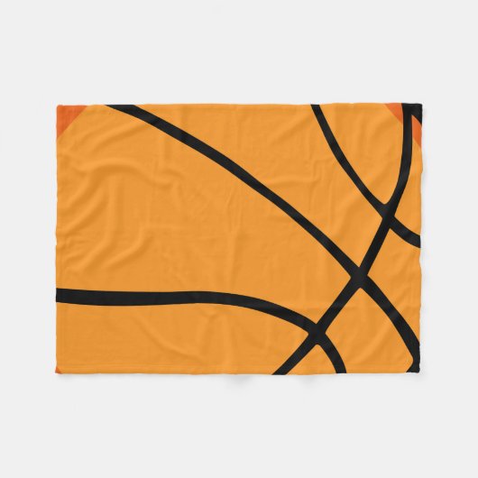 Basketball Fleece Deken (Voorkant (Horizontaal))