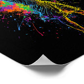 Basketball For Men Kids Youth Player Slam Dunk Tee Poster (Hoek)