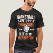 Basketball for Slam Dunk Player & Streetball  4 T-shirt (Voorkant)