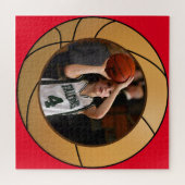 Basketball Foto Sport Frustreren Legpuzzel (Horizontaal)