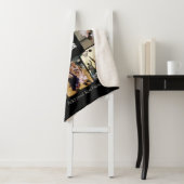 Basketball-fotocollage fleece deken (In situ)