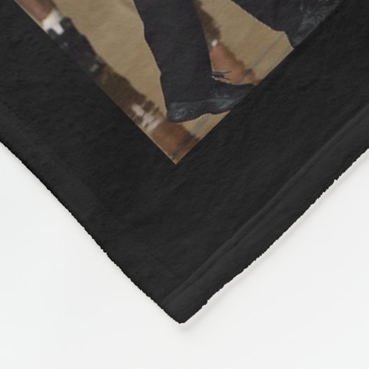 Basketball-fotocollage fleece deken (Hoek)