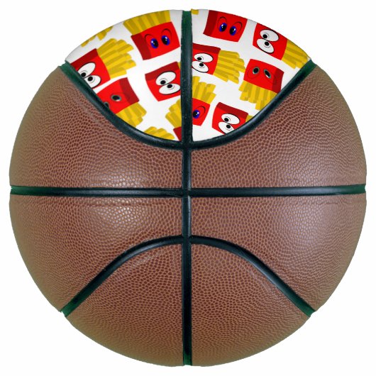 Basketball French Fries Basketbal (Rechts)