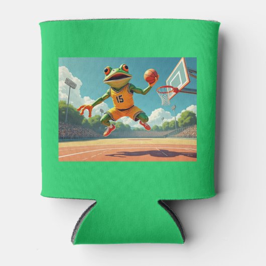 Basketball Frog koelbox Blikjeskoeler (Voorkant)