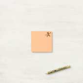 Basketball Frog oranje notitieblokken Post-it® Notes (Op bureau)