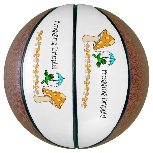 Basketball Frogging Dripple Mushroom Basketbal (Verticaal)