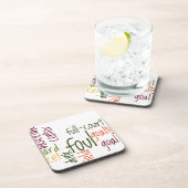 Basketball Game Prachtige, verbluffende tekst, cit Bier Onderzetter (Rechterzijde)