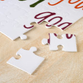 Basketball Game Prachtige, verbluffende tekst, cit Legpuzzel (Zijkant)