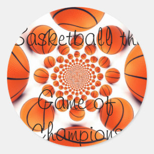 Basketball Game Sticker